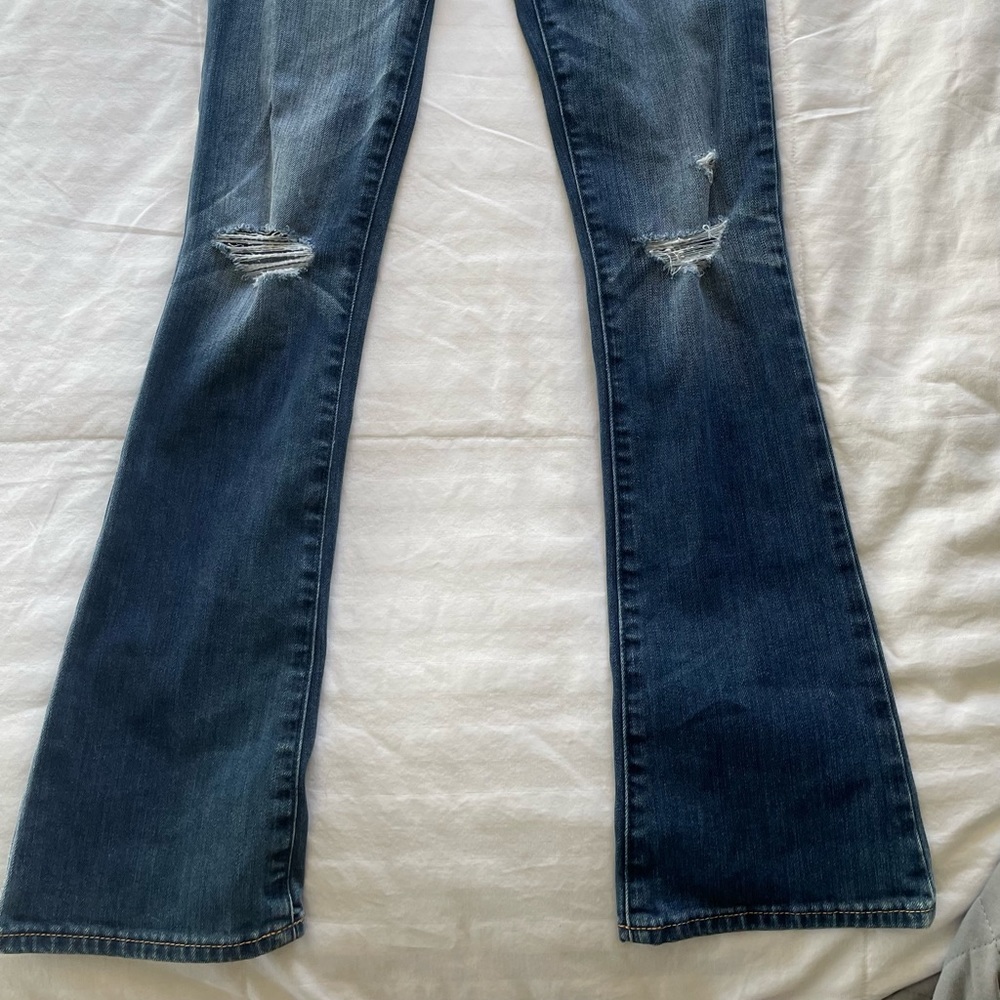 Abercrombie & Fitch jeans size 0 W25  L 31 - Picture 3 of 4